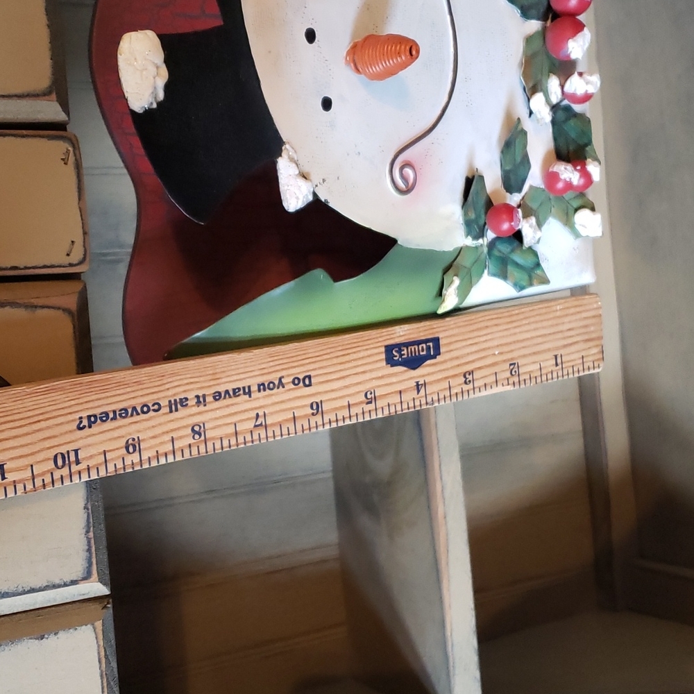 Snowman hanging card holder - Picture 4 of 6